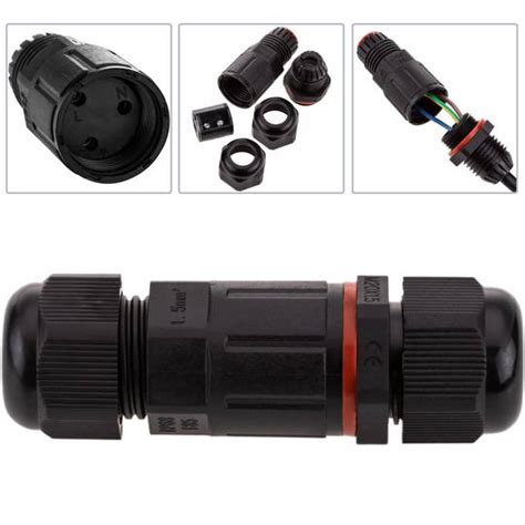 Connector With Screw Ip68 Waterproof Connection Cablematic