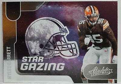 2022 Panini Absolute Star Gazing Myles Garrett Cleveland Browns EBay