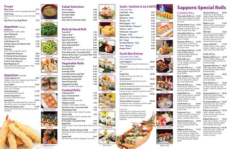 Sapporo Japanese Restaurant Online Order Yukon Ok