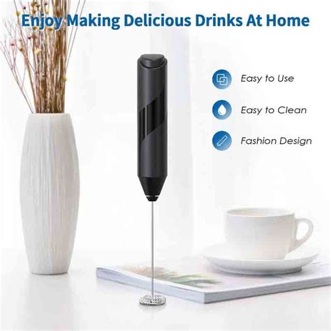 Mini Electric Milk Frother Whisk Mixer Stirrer Coffee And Egg Beater