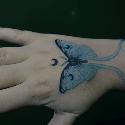 45 Amazing Luna Moth Tattoo Ideas