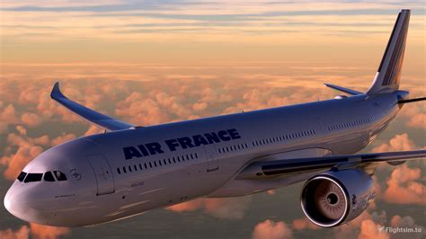 Headwind A330 900neo Air France Old Livery With And Without Mask 8k For