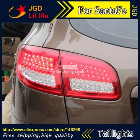 Car Styling tail lights for Hyundai Santa Fe 2007 2013 taillights LED ...