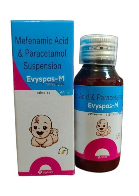 Mefenamic Acid Paracetamol Suspension At Rs Bottle Paracetamol