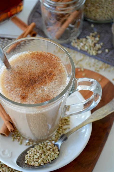 Lait Chaud De Sarrasin La Cannelle Vegan Sans Gluten Le