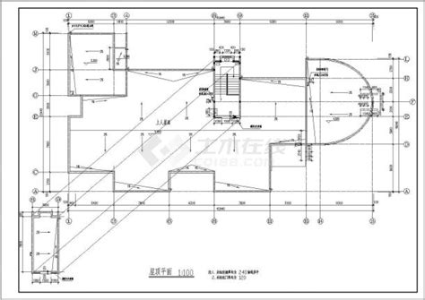 某地2层砖混结构幼儿园建筑设计cad施工图幼儿园土木在线