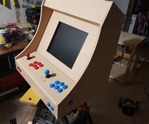 Bartop Arcade Mdf Raspberry 3 Steps Instructables