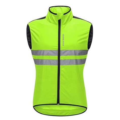 Hbl Haute Visibilité Hommes Vestes De Cyclisme Vtt Vélo Sport Coupe