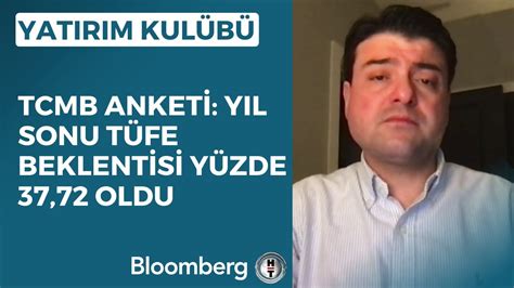 Yatırım Kulübü TCMB Anketi Yıl Sonu TÜFE Beklentisi Yüzde 37 72 Oldu