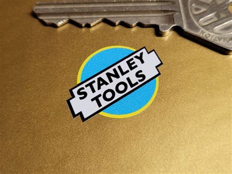 Stanley Tools Logo Sticker 27mm