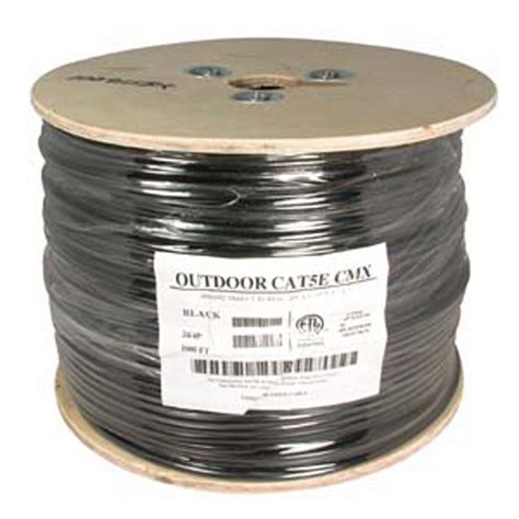 Cable Bulk Cat5E UTP Solid Direct Burial Outdoor UV Rated Gel