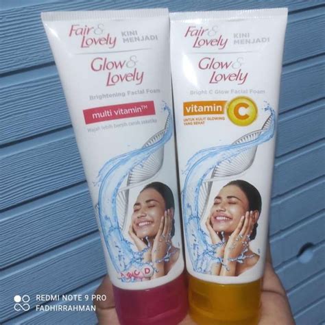 Jual Fair Lovely Glow Lovely Facial Foam G Sabun Muka Di Seller