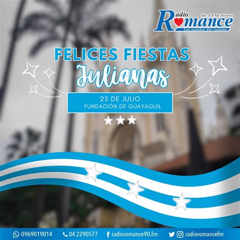 Guayaquil Celebra A Os De Fundaci N Radio Romance Fm Los