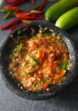 147 Resep Sambal Pecak Enak Dan Sederhana Cookpad