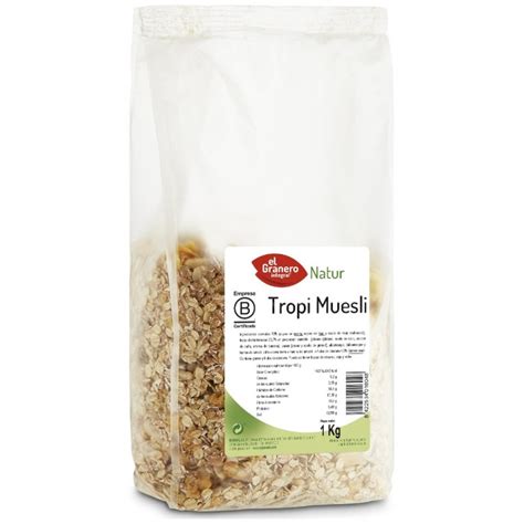 Comprar El Granero Tropi Muesli Kg A Precio De Oferta