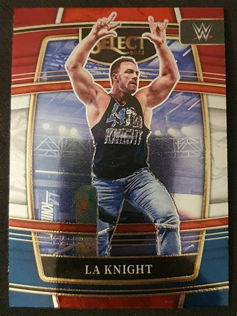 Panini Wwe Select Blaster Base Concourse Red Blue La