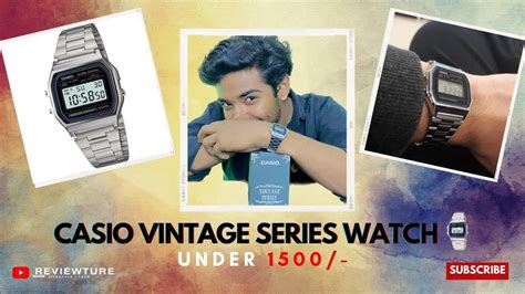 Most Popular CASIO Vintage Watch Under 1500 Akshay Kumar MC Stan