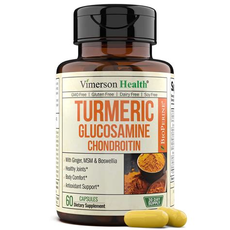 Joint Support Supplement with Turmeric Curcumin, Glucosamine