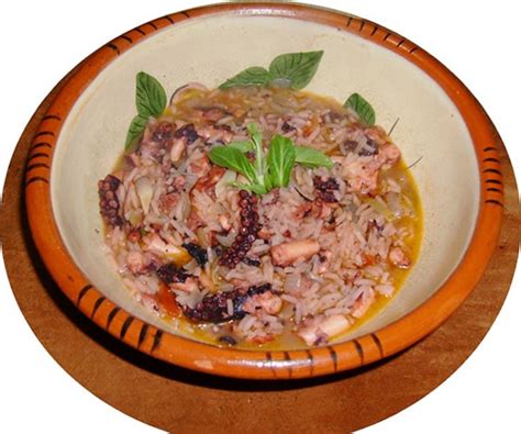 Riz de Pouple recette portugaise de la région de l Algarve