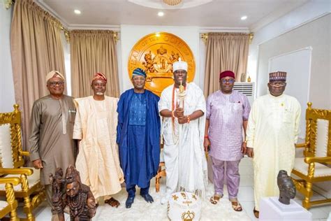 We Ll Assist Inec With Our Neutrality Ooni Assures Inec Chairman