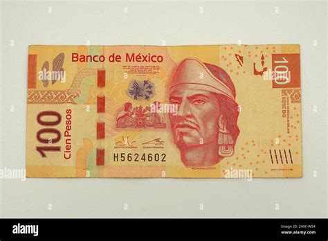 Billete De Cien Pesos Peso Mexicano Mxn M Xico Am Rica Del