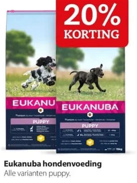 Eukanuba Hondenvoeding Aanbieding Bij Boerenbond