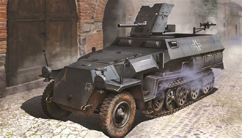 1 35 WW II ドイツ軍 Sd Kfz 251 10 Ausf C 3 7cm対戦車砲搭載型DR6983EZ 0089195869838