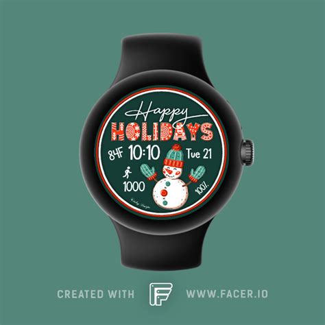 Linlay Designs™ ⛄happy Holidays 23 Watch Face For Apple Watch