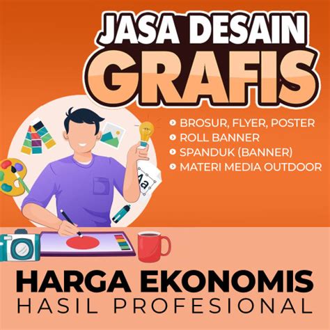 Jual Layanan Desain Banner Spanduk Flyer Brosur Murah Profesional