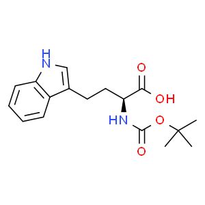 S 2 Tert Butoxycarbonylamino 4 1H Indol 3 Yl Butyric Acid CAS