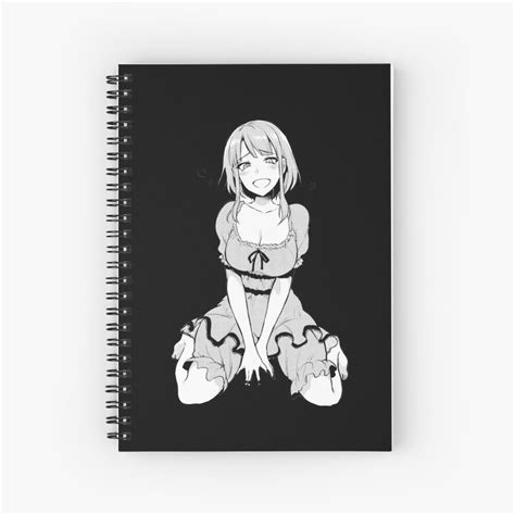 Anime Girl Hentai Senpai Hentai Girl Senpai Girl Spiral Notebook By Sightenly Redbubble