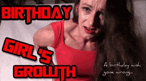 Birthday Girl S Unstoppable Growth Wmv Muscle Babe Claudia Clips4sale