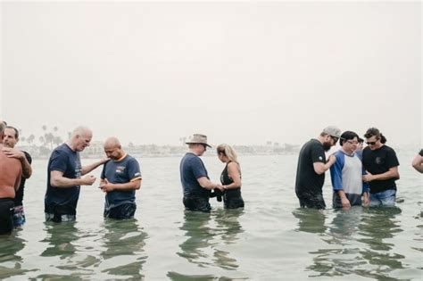 Greg Laurie Leads Jesus Revolution Style Baptism At California Beach