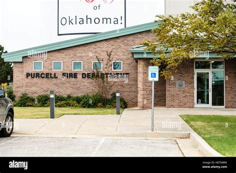 The City Of Purcell Oklahoma Public Safety Complex Housing The Fire