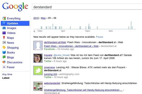 Google Suche Neuer Look Neue Funktionen Suchmaschinen DerStandard