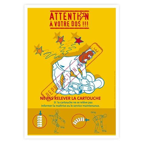 Affiche Sécurité Cartouche Graphito Prévention