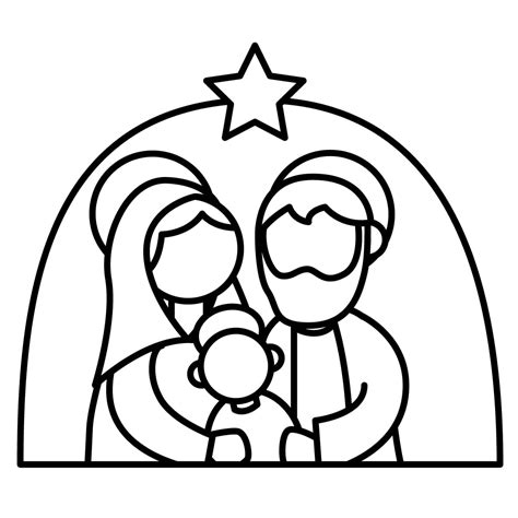 Dibujo De Pesebre Para Colorear E Imprimir Dibujos Y Colores