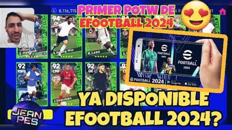 Confirmado Primer Potw De Efootball Mobile Fin De