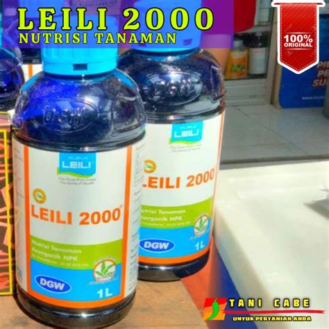 LEILI 2000 PUPUK CAIR NUTRISI TANAMAN 1 LITER Lazada Indonesia