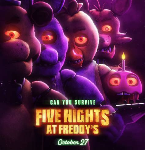 Aftonproduction On Twitter Fnaf Movie Poster Sfm Remake Fnafmovie