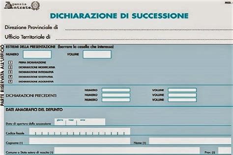 Come E Quando Presentare La Dichiarazione Di Successione