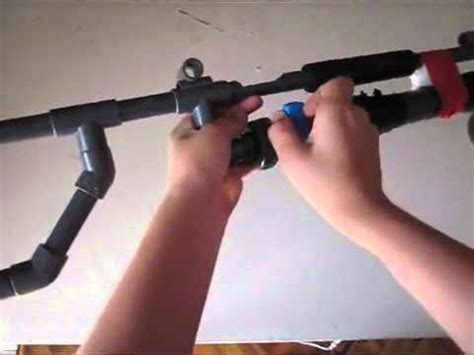 Como Hacer Un Rifle De Aire Comprimido Casero Tutorial Youtube