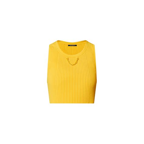 Ribbed Knit Crop Top Women Ready To Wear Louis Vuitton