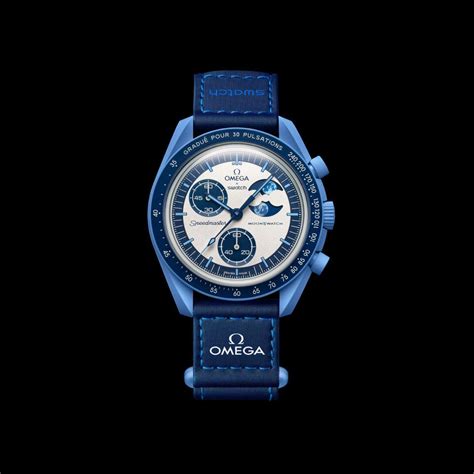 Swatch X Omega Moonswatch Mission To The Super Blue Moonphase Cosmic