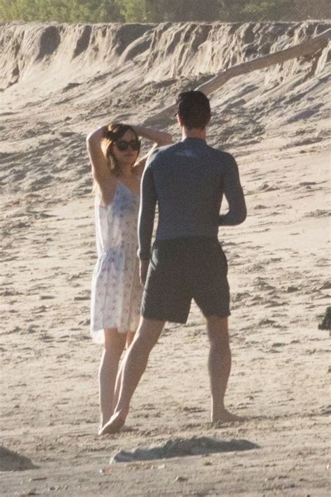 Dakota Johnson and Chris Martin on the Beach in Malibu | Photo 1 | TMZ.com