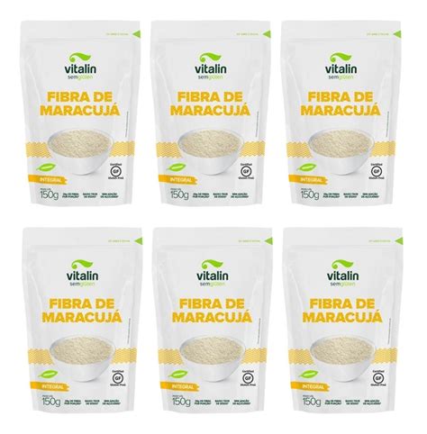 Kit Fibra De Maracuj Integral G Vitalin Mercadolivre