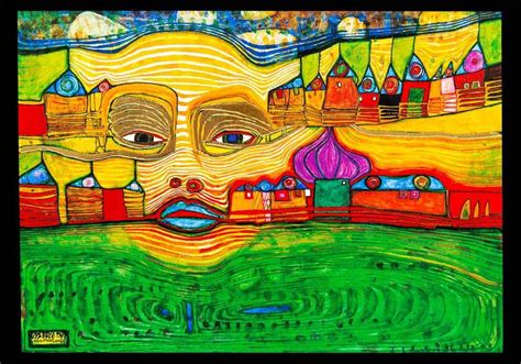 Buy Hundertwasser Postcard Irinaland Over The Balkans