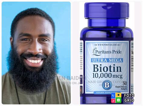 Biotin Supplements For Beard Growth In Accra Metropolitan Vitamins And Supplements Mr Kobby Ben