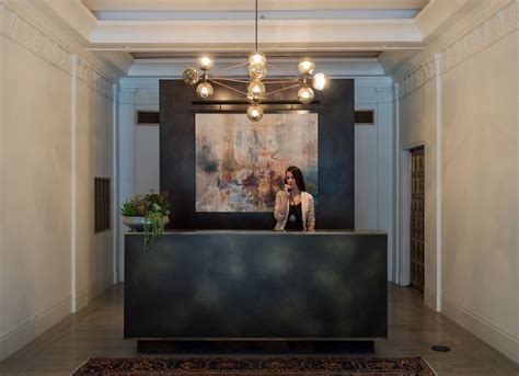 A Boutique Hotel That You Can Call Home Hotel Lobby Design Lobby Design Front Desk Design