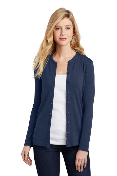 Port Authority Womens Concept Stretch Button Front Cardigan Product